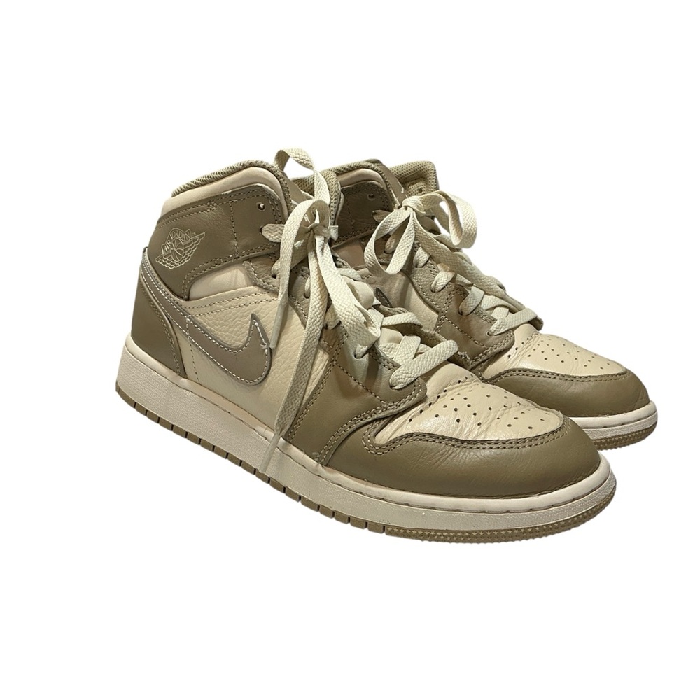 Air Jordan 1 Mid Men's HF4830-203 Legend Brown/Khaki Phantom SZ 6.5